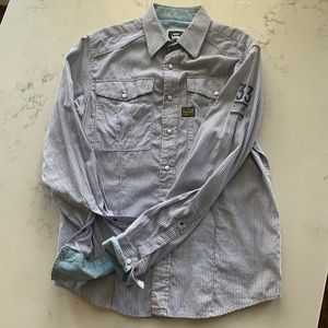 G-Star Pearl Snap Dress Shirt